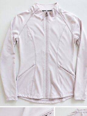 Spyder Active Full Zip Performance Jacket Light Pink Size Small